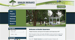 Desktop Screenshot of kesslerinsurance.com